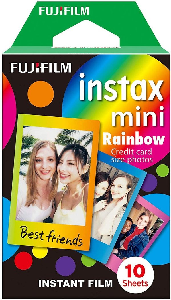 Fujifilm Instax Mini 10 Aufnahmen - Rainbow