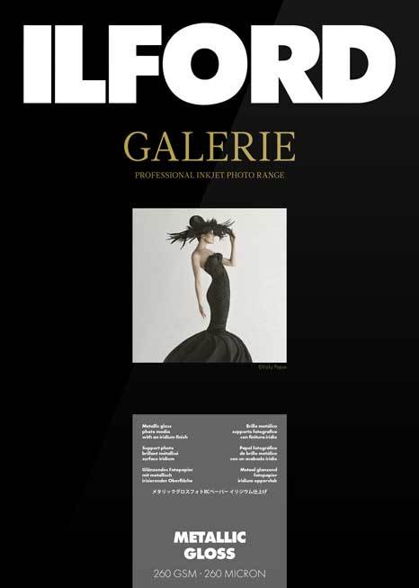 ILFORD Galerie Prestige  Metallic Gloss (GPMG) 260g DIN A4 25 Blatt