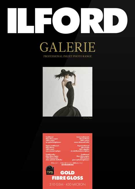 Vorbestellung: ILFORD Galerie Prestige Gold Fibre Gloss (GPGFG) 310g DIN A2 25 Blatt