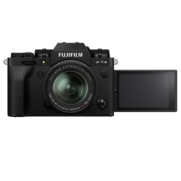 Vorbestellung: Fujifilm X-T4 Kit XF18-55 Schwarz | 200 € Cashback sichern