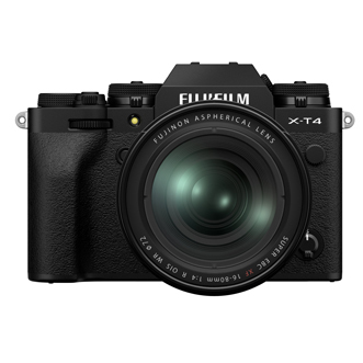 Fujifilm X-T4 Kit XF16-80 Schwarz | 200 € Cashback sichern