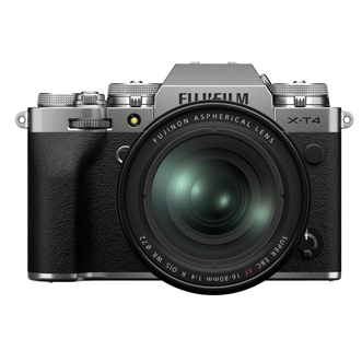 Fujifilm X-T4 Kit XF16-80 Silber | 200 € Cashback sichern