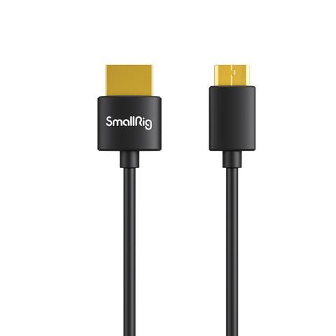 SmallRig 55 cm Ultra Slim 4K HDMI Kabel (D zu A) (Full zu Micro) 3043