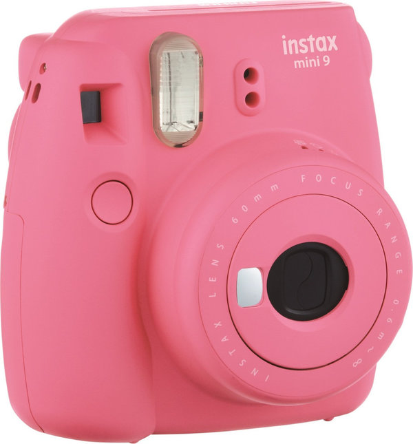 Letzte Chance: Fujifilm Instax Mini 9 Flamingo Pink inkl. Film