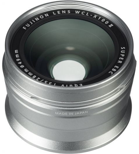 Fujifilm WCL-X100II Weitwinkelkonverter Silber