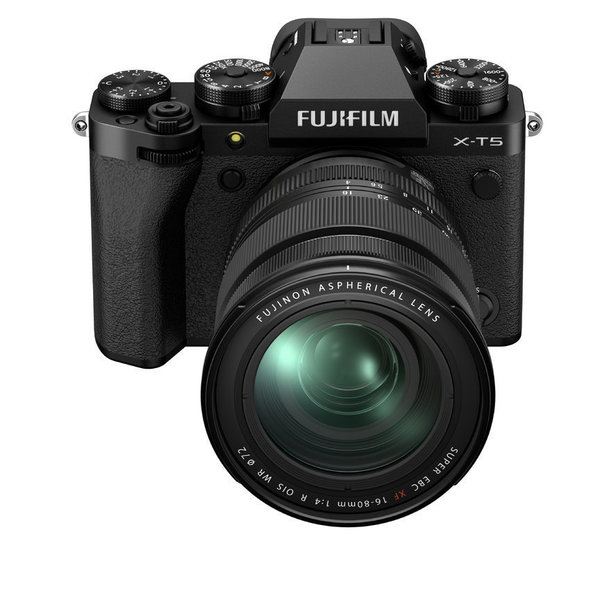Fujifilm X-T5 Kit XF16-80mm F4 R LM OIS schwarz | 100 € Cashback sichern
